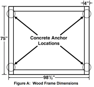 HARBOR FREIGHT 47712 6 ft ft Green House- hardware