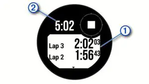 GARMIN 010 02064 73 Instinct Esports Watch - Using the Stopwatch