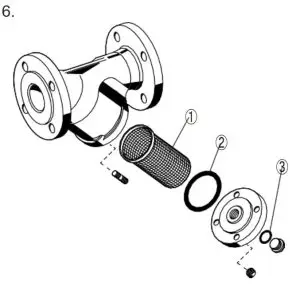 resideo Braukmann FY69P 65mm Double Sieve Y-Strainer - Sieve Y-StrainerHH