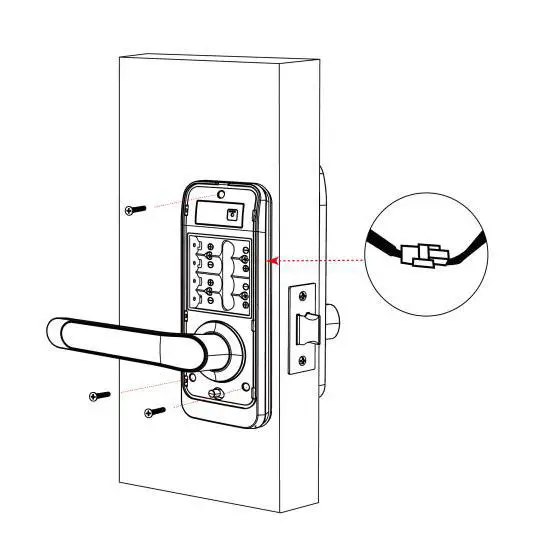 ToSee WARDEN 2 Smart Door Locks-installation04