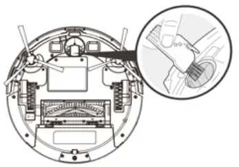 Bagotte BG600MAX Robot Vacuum Cleaner - Cleaning Robots Rolling Brush 4