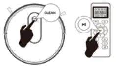 Bagotte BG600MAX Robot Vacuum Cleaner - Pause