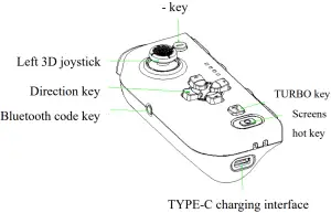 Shenzhen-Yuyuanxin-Electronic-Technology-TNS-0163-Switch-Bluetooth-Controller-Product-Diagram