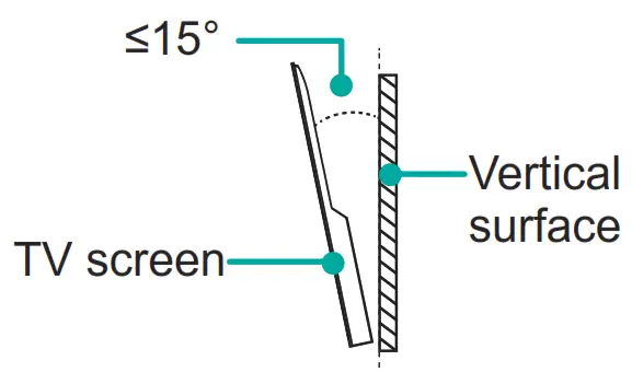 Hisense 50A6G 4K UHD Android Smart TV - Wall Mount Bracket