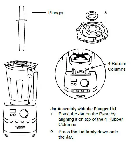 nuwave 28202 High Performance Digital Blender FIG 4
