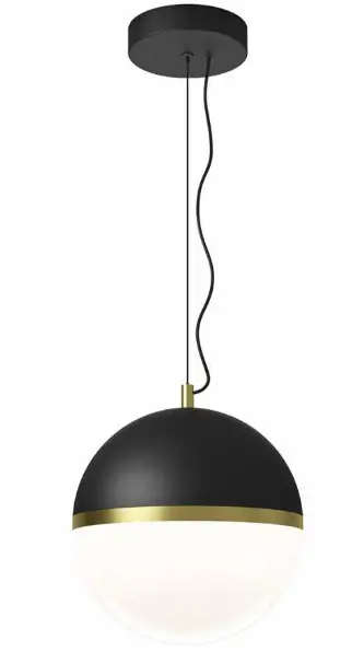 artika PDT1-NBC-HD2BL Nova Ball 1-Light LED Pendant