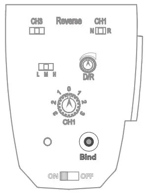HORIZON Axial Deadbolt 1-24 Scale Electric 4WD- RECEIVER