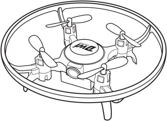 Dwi Dowellin D9 RC Drone