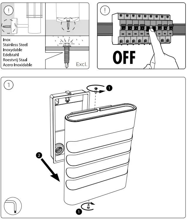 PHILIPS 17273 Raccoon Wall light LED-fig2