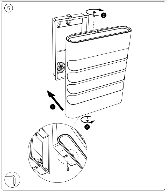 PHILIPS 17273 Raccoon Wall light LED-fig5