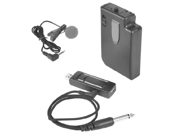 Qtx 171.814uk U-mic Usb Powered Uhf Lavalier Microphone User Manual