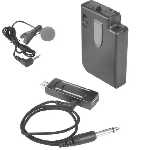 qtx 171.814UK U-MIC USB Powered UHF Lavalier Microphone fig 1