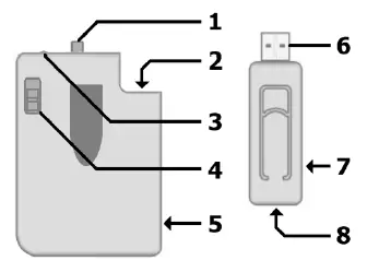 qtx 171.814UK U-MIC USB Powered UHF Lavalier Microphone fig 2