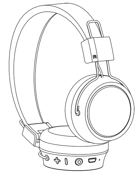 THOMSON WHP8650 On-Ear Bluetooth Headphones