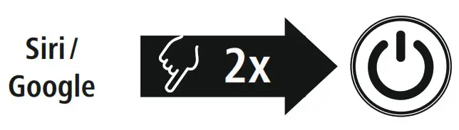 THOMSON WHP8650 On Ear Bluetooth Headphones-Controls