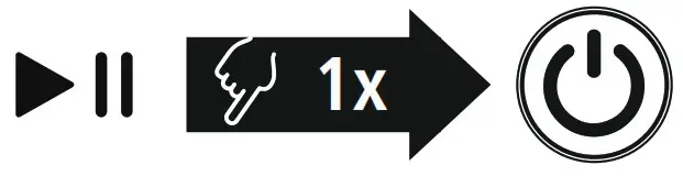 THOMSON WHP8650 On Ear Bluetooth Headphones- Pause