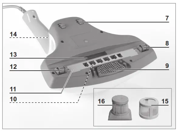 Cleanmaxx Dust Mite Vacuum Cleaner - Overview 2
