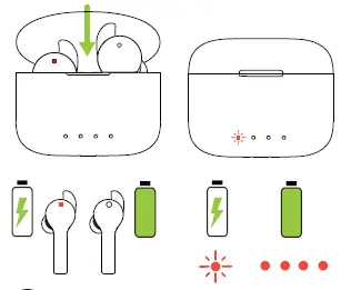 BOOMPODS bassline GO Active Noise Cancelling True Wireless Earbuds FIG 8