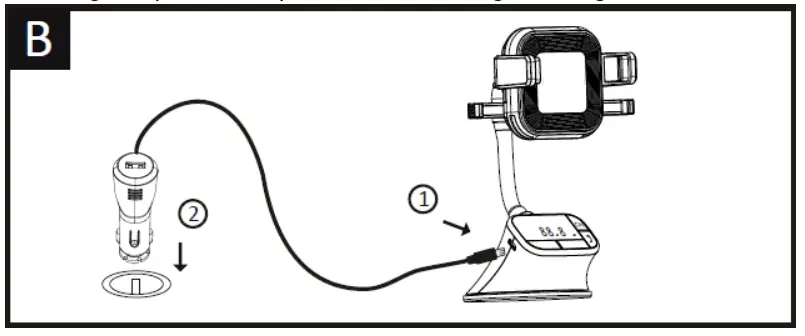 Technaxx Transmitter with wireless charging function - Instruction 2
