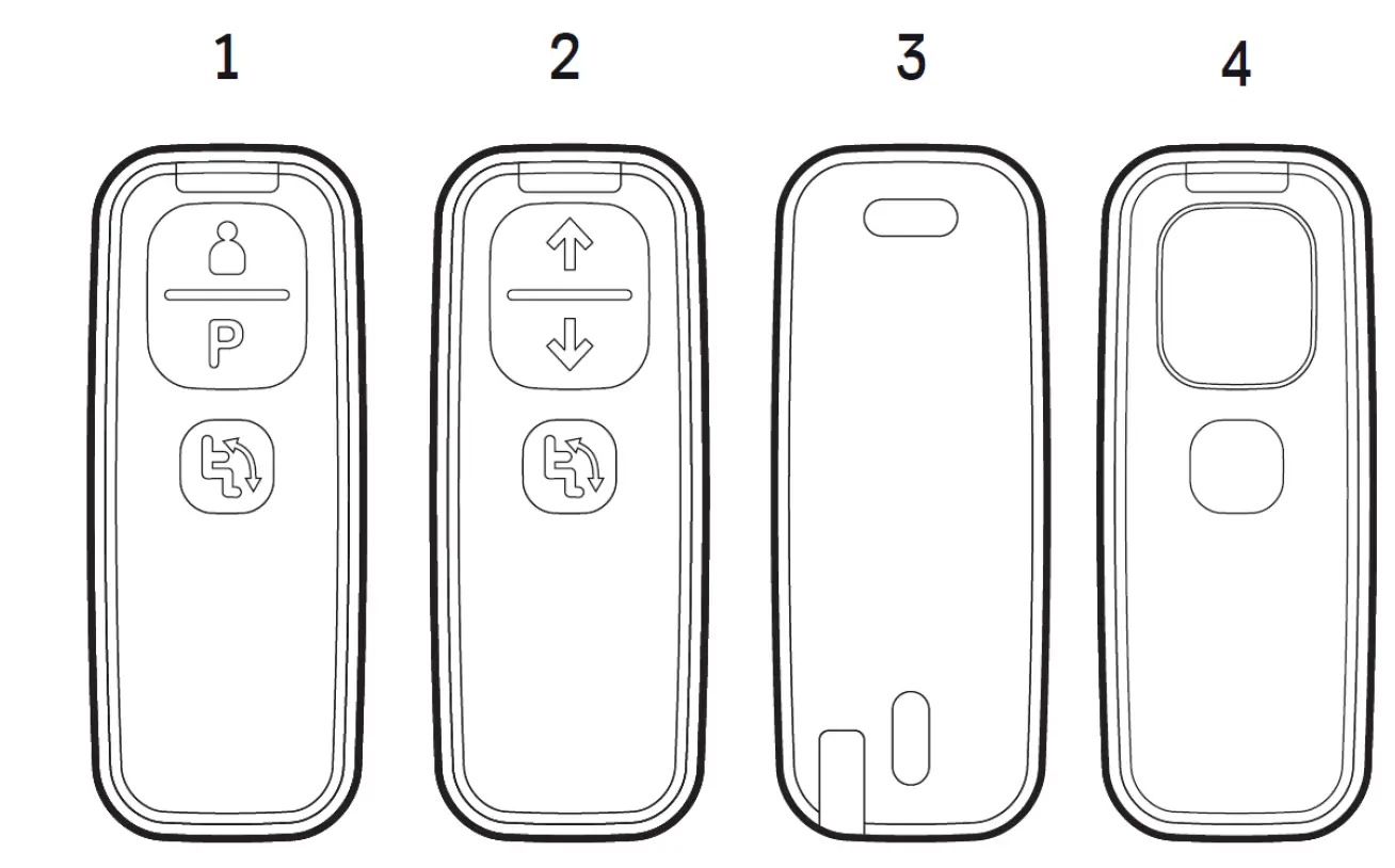 Tk Home Solutions RP00-CU Remote Control fig 1