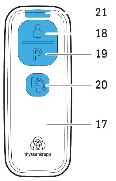 Tk Home Solutions RP00-CU Remote Control fig 5
