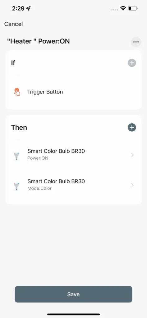 Review your settings