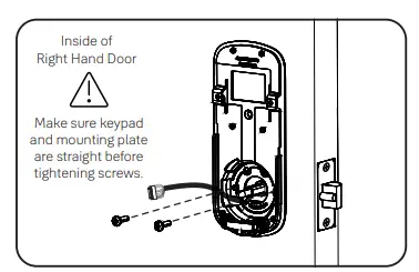 Install Inside Mounting Plate