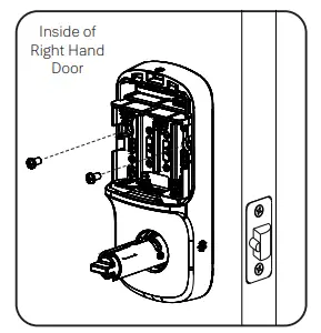 Install Inside Lock Right Hand Installation