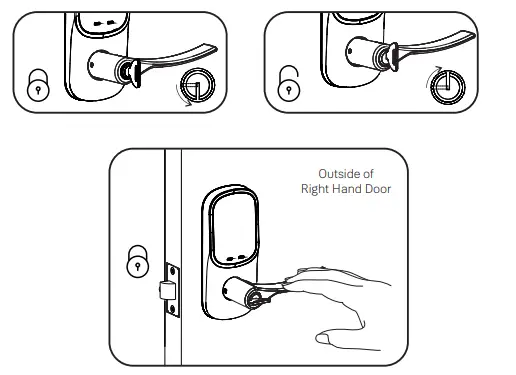 Test Key Operation with Door Open