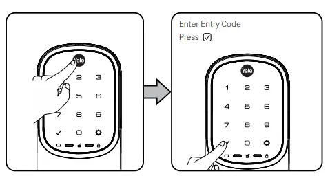 Unlocking Door with Entry Codes