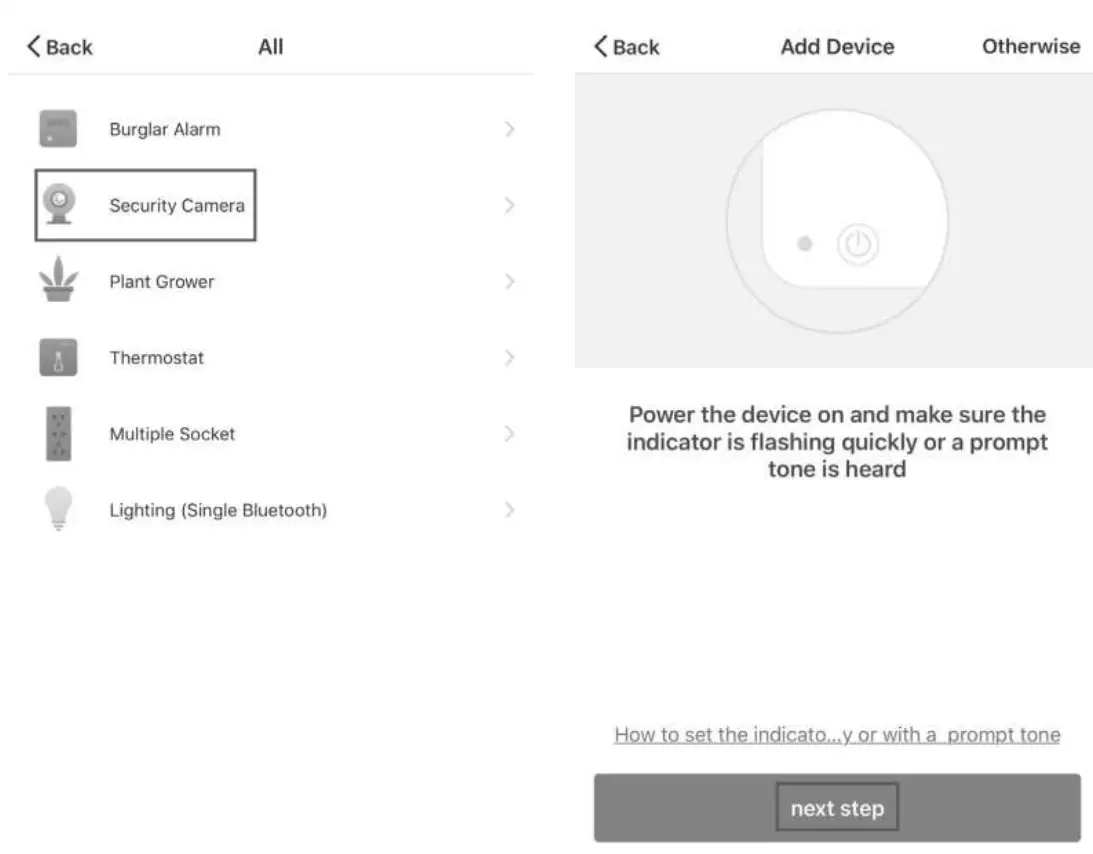 Hangzhou Meari Technology Mini 6S IP Camera - app 1