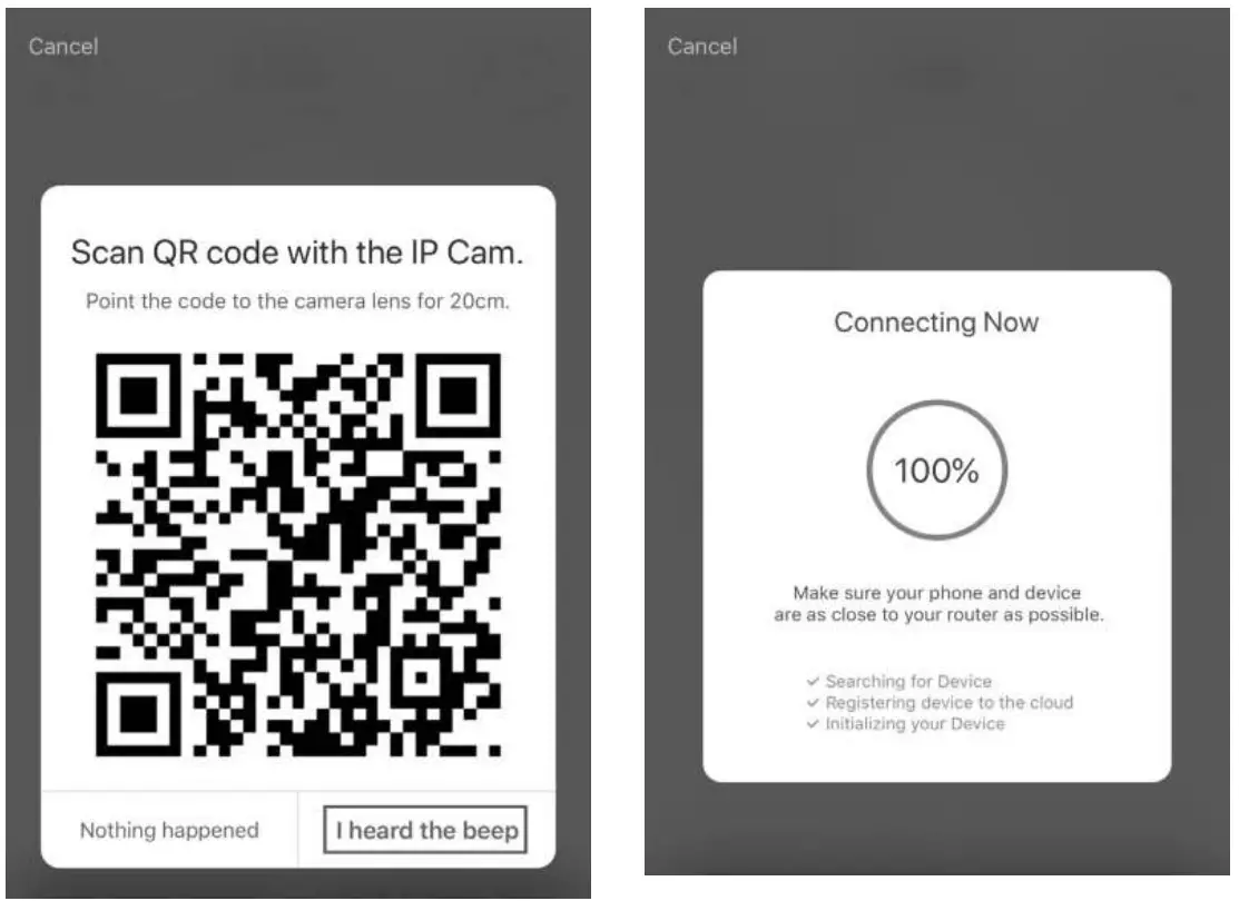 Hangzhou Meari Technology Mini 6S IP Camera - app