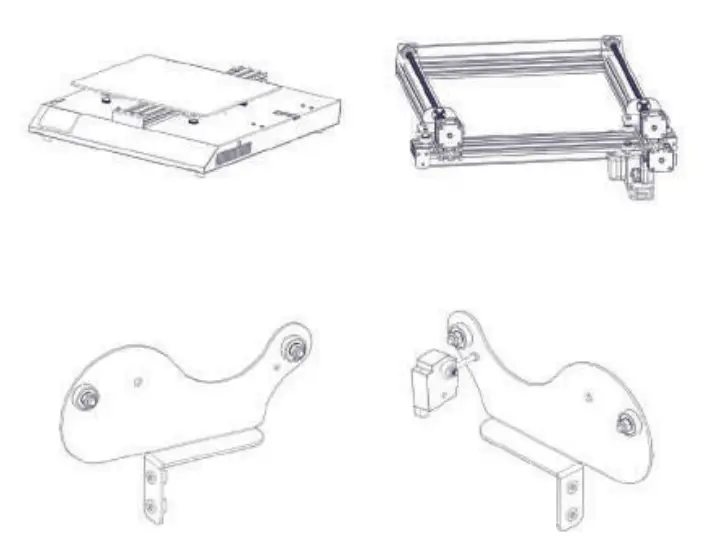 Artillery SW X1 Sidewinder V4 3D Printer 95% Pre Assembled - Main Modules