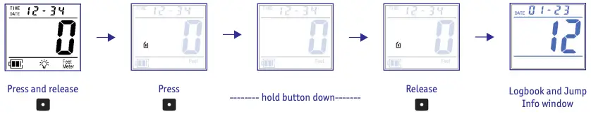 Performing ACCESS to Logbook and Jump Info