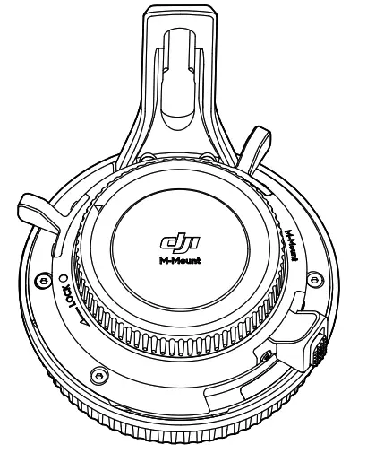 dji CP RN 00000193 01 Zenmuse X9 M Mount Unit