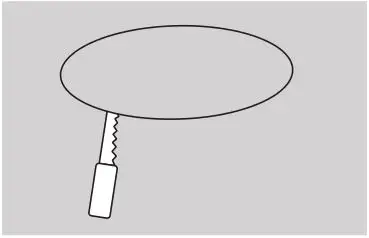 JBL Arena 6ICDT - Cut the ceiling drywall along the mark