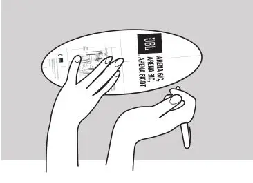 JBL Arena 6ICDT - Determine the correct speaker location