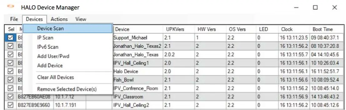 To Make Initial Connections and Settings For New HALO Smart Sensor Devices Software 1