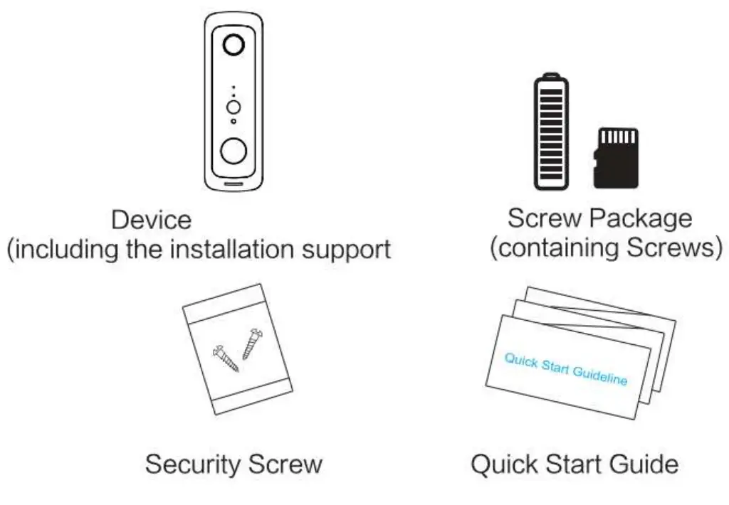 Topvision V30 Low Power Video Doorbell - fig