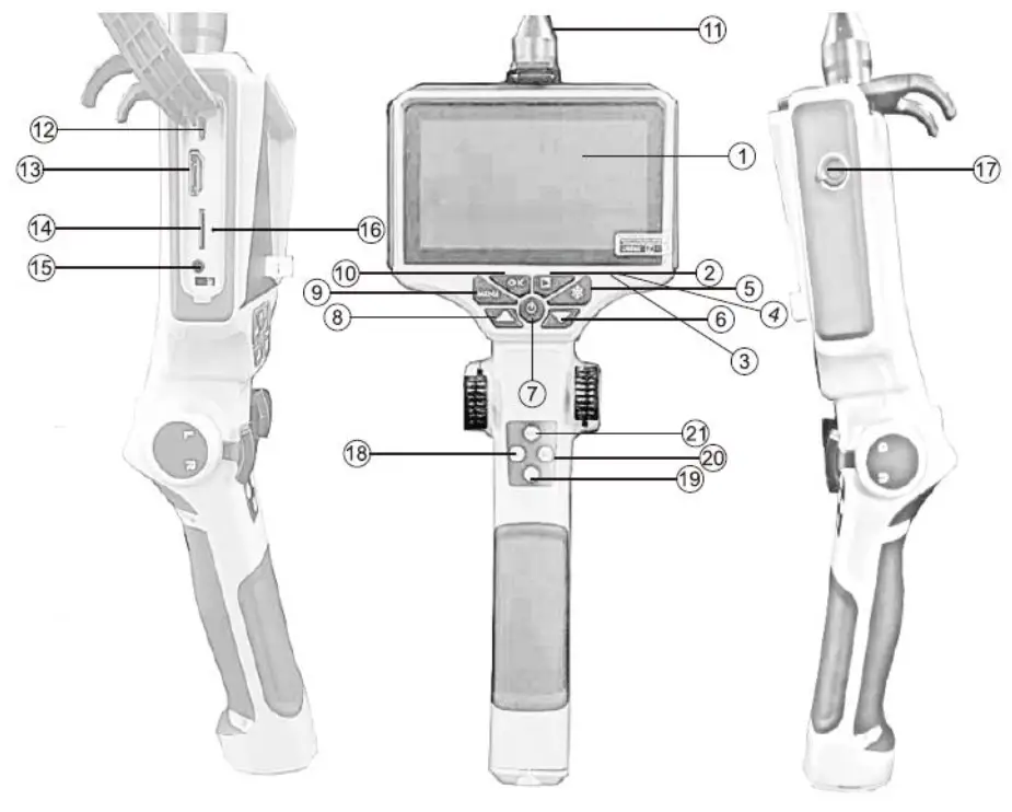 PCE-VE 400N4 Industrial Borescope 1