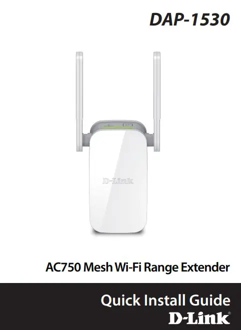 D-Link Mesh Wi-Fi Range Extender