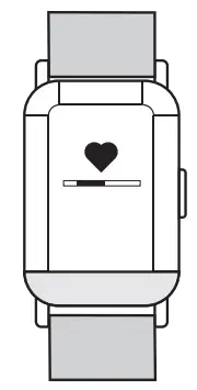 amor H2 Pro Smart Health Band - Measuring