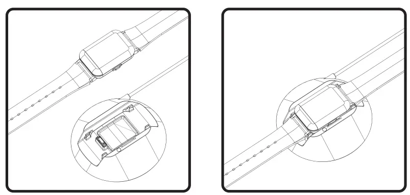 amor H2 Pro Smart Health Band - fig