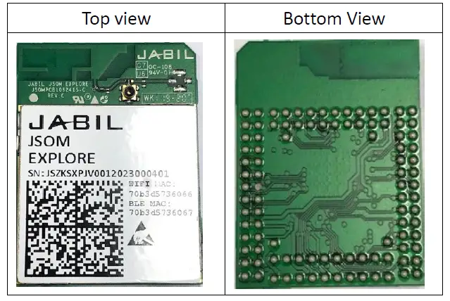Jabil Jsom-xp Explore Module User Manual