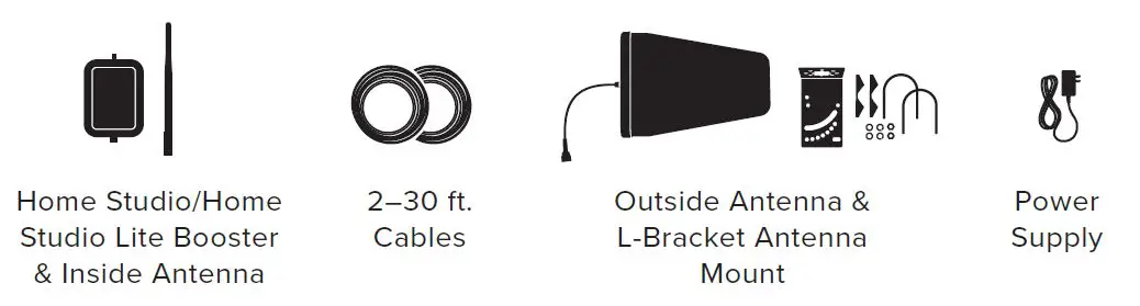 weboost Home Studio Cell Signal Booster 1
