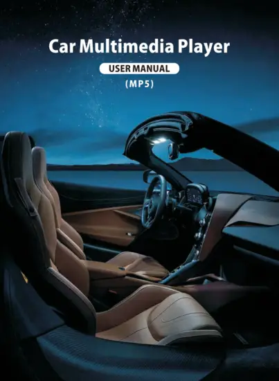 MCX MP5 Car Multimedia Player - Fig