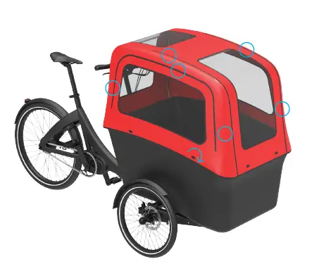 TRIOBIKE Boxter Electric Cargo Bikes 7