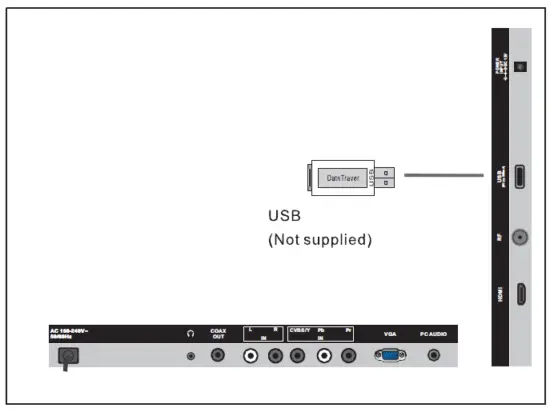 naxa NT-2500- 25-Inch -Class -Widescreen -FHD -TV -14