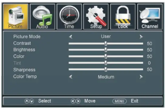 naxa NT-2500- 25-Inch -Class -Widescreen -FHD -TV -20
