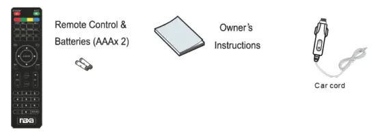 naxa NT-2500- 25-Inch -Class -Widescreen -FHD -TV -3